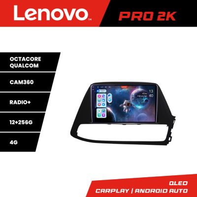 Navigatie Hyundai I30 2018-2021 Lenovo 8 core QLED 2K 12+256 360 Android Waze USB Navigatie Internet Youtube Radio