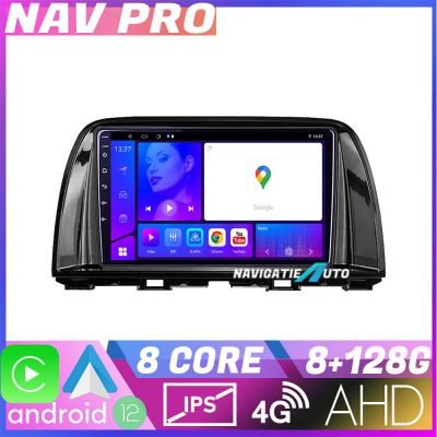 Navigatie Mazda CX5 2015 2017 EDOTEC-LITE Android Ecran 720P Octa Core 8 128 Carplay
