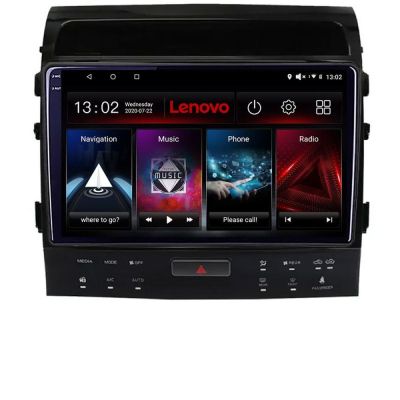 Navigatie Toyota Landcruiser 200 V8 2007-2015 cu navi si 360 Android radio gps internet 8 core QLED 2K 4+64 360 Lenovo