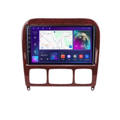 Navigatie Mercedes Clasa S 1998-2005 B-220 Android Ecran QLED octa core 4+64 carplay android auto KIT-220+EDT-E309V3