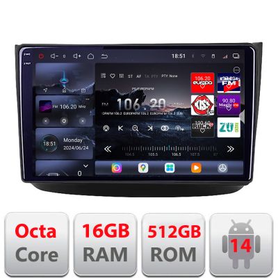 Navigatie Mercedes Vito Viano 2004-2006 Qled 2K Octa Core 16+512 LTE 4G DSP Wifi 5Ghz android auto carplay radio gps internet Kit-+EDT-E810-2K