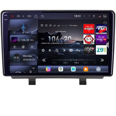 Navigatie Opel Zafira C 2011-2019 Qled 2K Octa Core 12+256GB LTE 4G DSP Wifi 5Ghz android auto carplay radio gps internet KIT-zafira-c+EDT-E809-2K