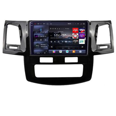 Navigatie Toyota Hilux 2008-2014 Edotec Kit-143 8 core QLED 2K 12+256GB 360 Android Waze USB Navigatie Internet Youtube Radio