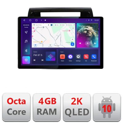 Navigatie dedicata Toyota LandCruiser 2008-2015 N-381 Edonav ecran 13" 2K 4+32 Android Waze USB Navigatie 4G 360 Toslink V1
