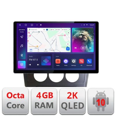 Navigatie dedicata Citroen C4 cu clima manuala 2015-2018 N-C4-AC Edonav ecran 13" 2K 4+32 Android Waze USB Navigatie 4G 360 To