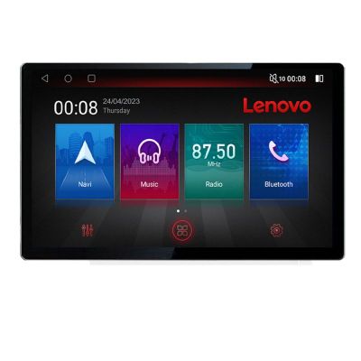 Navigatie Fiat 500 2014- K-539 Lenovo PRO 4+64 13 inch 2K android 4G DSP gps internet  8Core
