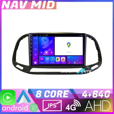 Navigatie Fiat Doblo 2015 2018 KIT DOBLO15 EDOTEC-LITE Android Ecran 720P Octa Core 4 64 Carplay