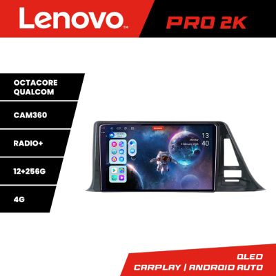 Navigatie Toyota CH-R low Lenovo Kit-CH-R-A 8 core QLED 2K 12+256 360 Android Waze USB Navigatie Internet Youtube Radio
