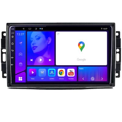 Navigatie Chrysler Jeep EDOTEC-LITE Android Ecran 720P Octa Core 8+128 Carplay  Android auto v2