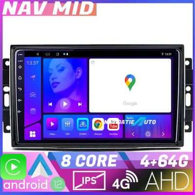 Navigatie Chrysler Jeep Octa Core EDOTEC-LITE Android Ecran 720P Octa Core 4+64 Carplay  Android auto v1