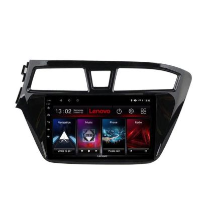Navigatie Hyundai i20 2015-2018 Lenovo Kit-517 8 core QLED 2K 8+256 360 Android Waze USB Navigatie Internet Youtube Radio