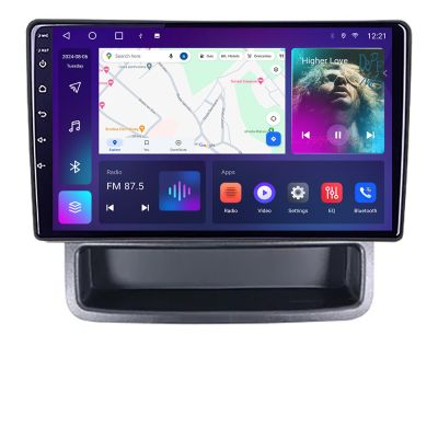 Navigatie Renault Traffic 2009-2014 dedicata Android QLED octa core 4+64 4G DSP FHD carplay android auto radio gps internet Android Kit-+EDT-E310v3
