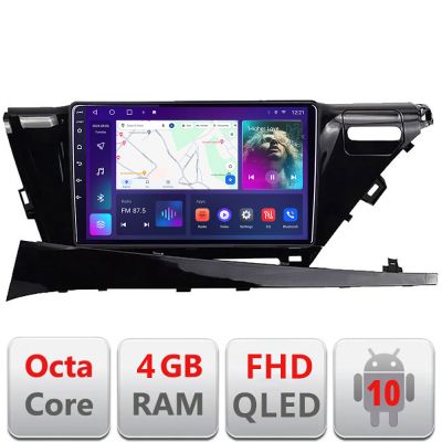 Navigatie Toyota Camry 2017-2021 V1 Android Ecran QLED octa core 4+64 carplay android auto kit-camry-2018+EDT-E310V3