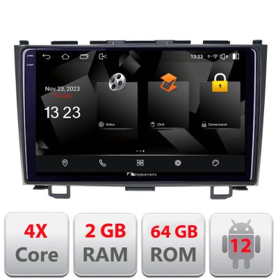 Navigatie Honda CR-V 5230-009 Android Ecran 720P Quad Core 2+64 carplay android auto