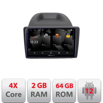 Navigatie Ford Fiesta 2012-2018 5230-256 Android Ecran 720P Quad Core 2+64 carplay android auto