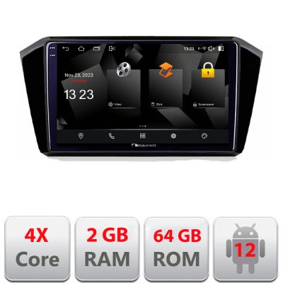 Navigatie VW Passat 2015- 5230-518 Android Ecran 720P Quad Core 2+64 carplay android auto