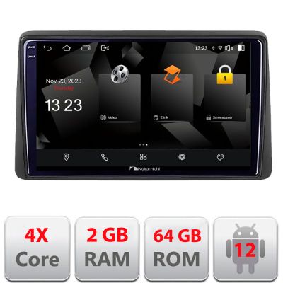 Navigatie Opel Movano Renault Master 2020- Android Ecran 720P Quad Core 2+64 carplay android auto v2
