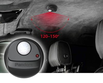 Senzor infrarosu miscare bluetooth wireless PIR-100  alb pentru alarme pandora
