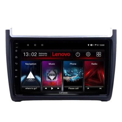 Navigatie VW Polo 2014- Lenovo Kit-655 8 core 6+128 GB Android Waze USB Navigatie Internet Youtube Radio