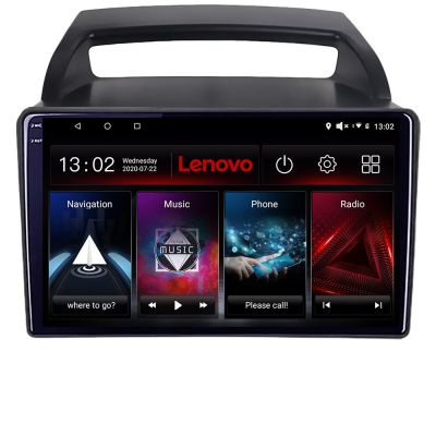 Navigatie Kia Carnival 2006-2014 Android radio gps internet 8 core QLED 2K 4+64 360 Lenovo