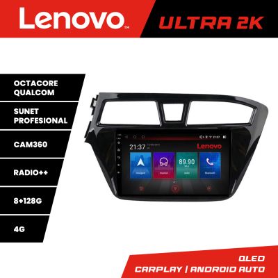 Navigatie Hyundai i20 2015-2018 M-517 Octa Core Android Radio Bluetooth GPS WIFI/4G DSP 2K 8+128GB 360 Toslink