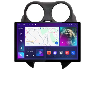 Navigatie dedicata Edonav Nissan Micra 2010-2014, Ecran 2K QLED 13",Octacore,4Gb RAM,32Gb Hdd,4G,360,DSP,Carplay,Bluetooth