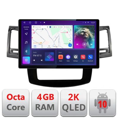 Navigatie dedicata Toyota Hilux 2008-2014 N-143 Edonav ecran 13" 2K 4+32 Android Waze USB Navigatie 4G 360 Toslink Youtube Rad