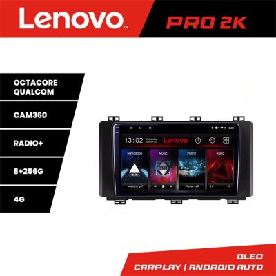 Navigatie Toyota Auris 2013-2018 Lenovo 8 core QLED 2K 8+256 360 Android Waze USB Navigatie Internet Youtube Radio