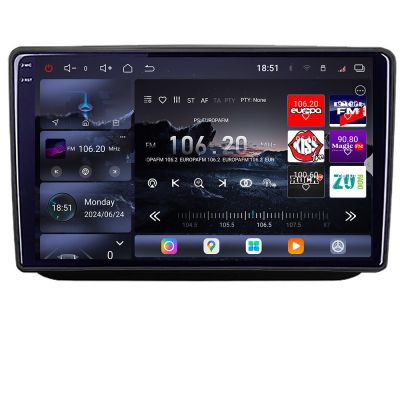 Navigatie Skoda Fabia 2 2009-2014 Android radio gps internet 8 core QLED 2K 12+256GB 360GB  Edotec