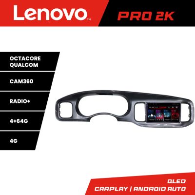 Navigatie Dodge Charger 2011-2014  Lenovo Qled 2K Octa Core 4+64 360 DSP carplay android auto radio gps internet kit-charger+PRO-2K-9-4+64