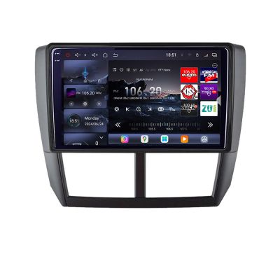 Navigatie Subaru Forester 2007-2013 Edotec Kit-SU01 8 core QLED 2K 12+256GB 360 Android Waze USB Navigatie Internet Youtube Radio