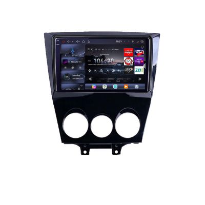 Navigatie Mazda RX8 2003-2008 Android radio gps internet 8 core QLED 2K 12+256GB 360 Edotec