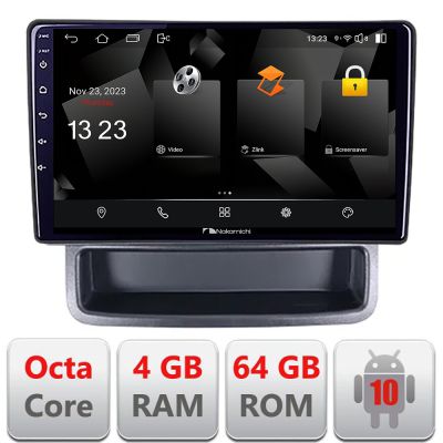 Navigatie Renault Traffic 2009-2014 Nakamichi NAM5510 Qled Octa Core 720p 4+64 DSP 360 camera carplay android auto