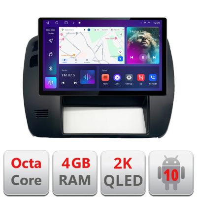 Navigatie Nissan Patrol 2000-2005 Qled 2K Octa Core 4+32 LTE 4G DSP Wifi 5Ghz android auto carplay radio gps internet kit-patrol-old+EDT-E413-2K
