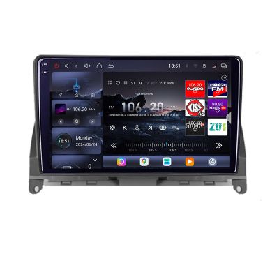 Navigatie Mercedes W204 2008-2012 Edotec Kit-W204 8 core QLED 2K 12+256GB 360 Android Waze USB Navigatie Internet Youtube Radio
