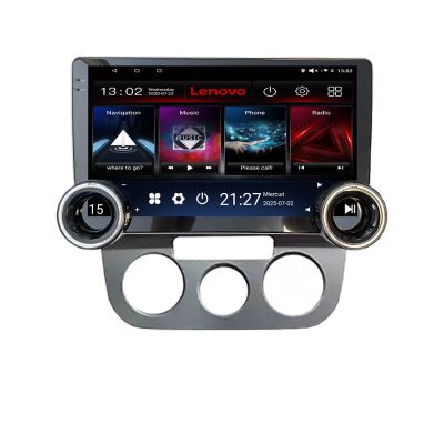 Navigatie VW Golf 5 2004-2010 clima manuala Lenovo  8 core 4+64 10.5 inch Incell 1K android Wifi 5Ghz gps internet  KIT-golf5-manual
