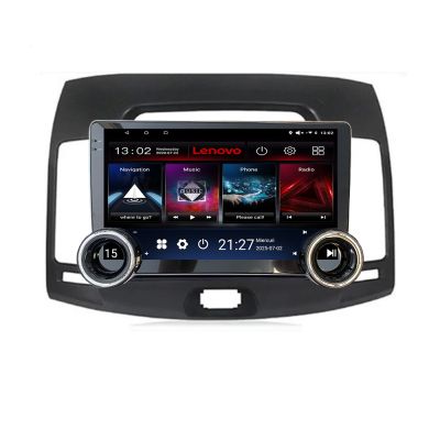 Navigatie Hyundai Elantra 2007-2011 Kit-2009 Lenovo  8 core 4+64 10.5 inch Incell 1K android Wifi 5Ghz gps internet