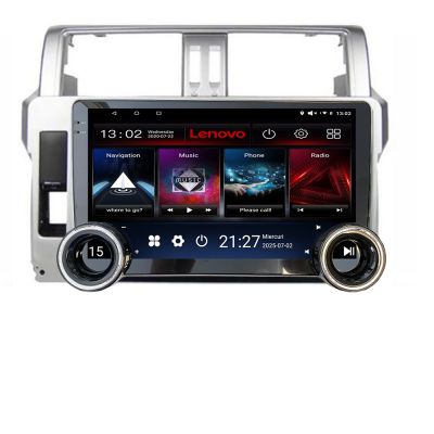 Navigatie Toyota Landcruiser J150 Prado 2014-2017 Kit-065 Lenovo  8 core 4+64 10.5 inch Incell 1K android Wifi 5Ghz gps internet et GPS W