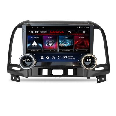 Navigatie Hyundai Santa Fe 2007-2012 Kit-008 Lenovo  8 core 4+64 10.5 inch Incell 1K android Wifi 5Ghz gps internet