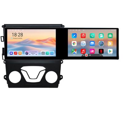 Navigatie Ford Mondeo 2013- Kit-377 Edotec 2 ecrane  8 core 4+128 21.6 inch Incell android Wifi 5Ghz gps internet