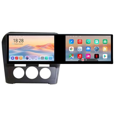 Navigatie Citroen C4 cu clima manuala 2015-2018 Kit-C4-AC Edotec 2 ecrane  8 core 4+128 21.6 inch Incell android Wifi 5Ghz gps internet et GPS W