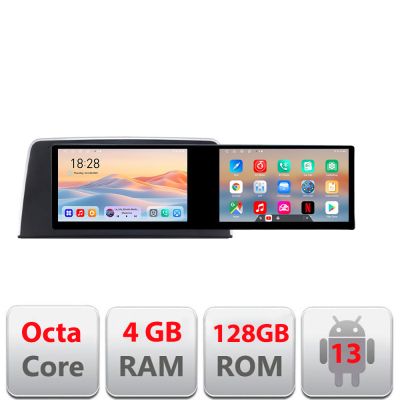 Navigatie BMW Seria 3 F30 2012-2016 Edotec 8 core 4+128 10.5 inch Incell 1K android Wifi 5Ghz gps internet