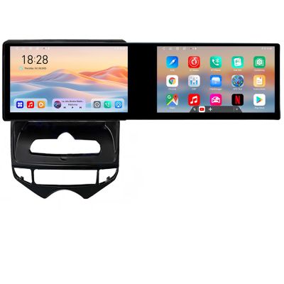 Navigatie Hyundai IX20 2010-2019 Edotec 2 ecrane  8 core 4+128 21.6 inch Incell android Wifi 5Ghz gps internet  kit-ix20-automatic