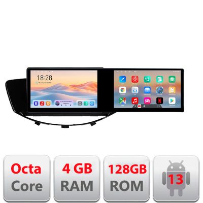 Navigatie Subaru Tribecca 2007-2011 Edotec 2 ecrane  8 core 4+128 21.6 inch Incell android Wifi 5Ghz gps internet  Co