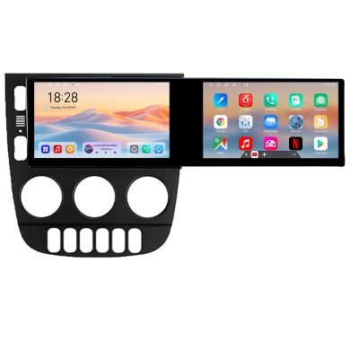 Navigatie Mercedes ML W163 1998-2005 Edotec 2 ecrane  8 core 4+128 21.6 inch Incell android Wifi 5Ghz gps internet  Kit-i20-2012