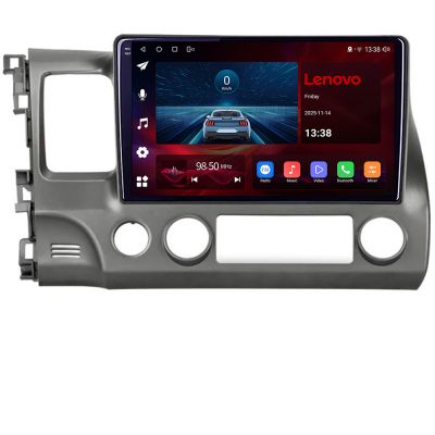 Navigatie Honda Civic 2005-2011 M-044 Octa Core Android Radio Bluetooth GPS WIFI/4G DSP 2K 8+128GB 360 Toslink