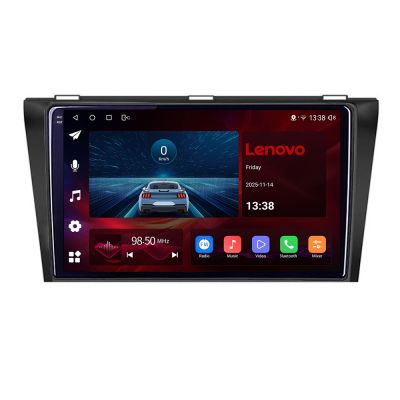 Navigatie Mazda 3 2004-2009 M-161 Octa Core Android Radio Bluetooth GPS WIFI/4G DSP 2K 8+128GB 360 Toslink