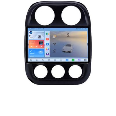 Navigatie Jeep Compass 2010-2016 Manual C-2500 Android 8 Core 2.2 Ghz 8+128 Qled 1K ADAS 4G LTE GPS 360 KIT-2500+EDT-E410V3