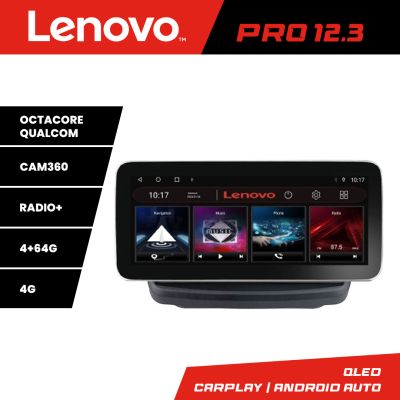 Navigatie Hyundai Genesis K-GENESYS Lenovo PRO 4+64 12.3 inch qled android 4G DSP gps internet