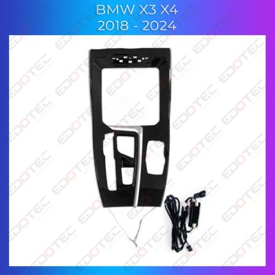 Lumini ambientale BMW X3 X4 2018 - 2024 consola centrala iluminata control din telefon sau sistemul original